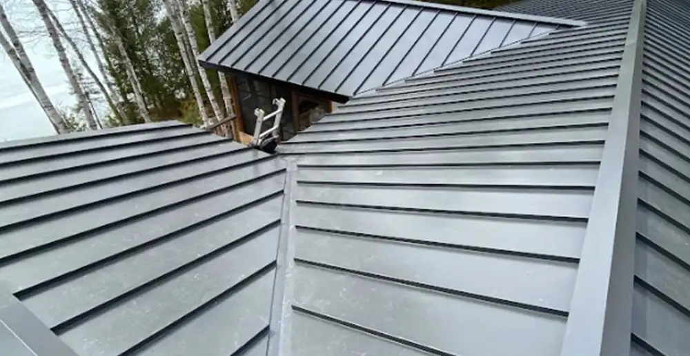 Completed A & G Roofing shingle roof replacement, Orillia
