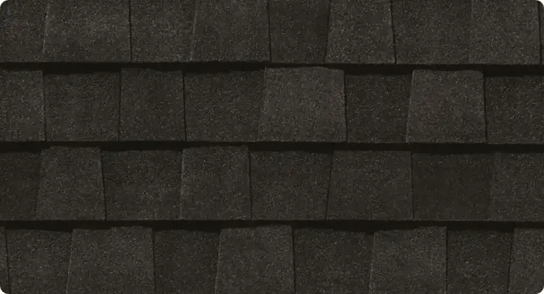 Asphalt fibreglass shingles